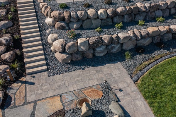 Serene Walkway to the Lake