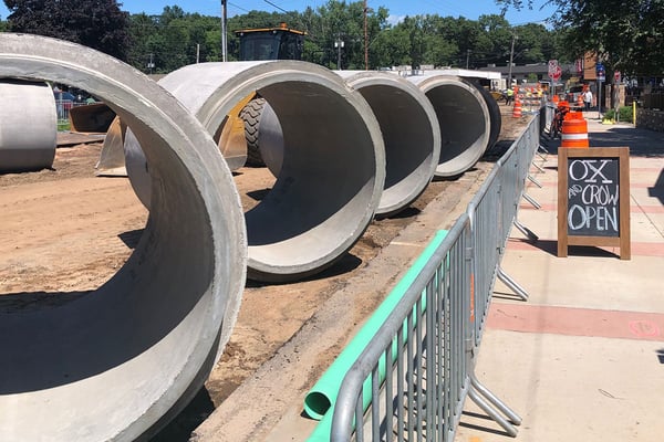 County Materials Produces Round & Elliptical Pipe at Impressive Pace to Speed Up Construction