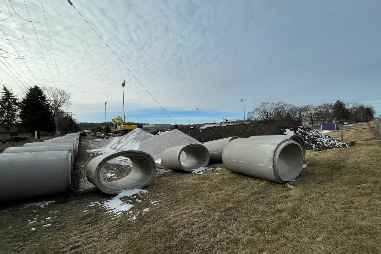 Round Reinforced Concrete Pipe