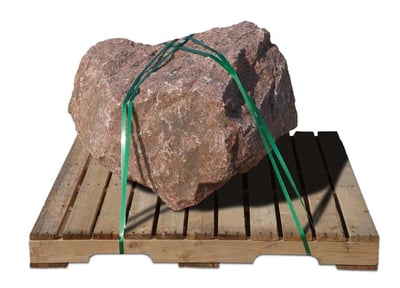 Natural Stone Palletized Outcropping Boulders