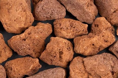 Red Volcanic Rock 3/4