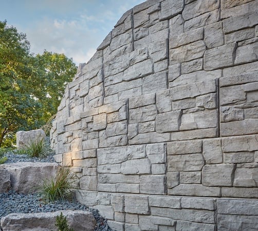 RIB ROCK<sup>™</sup> RETAINING WALL SYSTEM