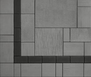 Contemporary: <a href="https://hub.countymaterials.com/products/grand-fusion-pavers">Grand FUSION PAVERS</a> in Exalt, <a href="https://hub.countymaterials.com/products/elements-paving-stones">ELEMENTS Paving Stones 4x8</a> in Reflection, <a href="https://hub.countymaterials.com/products/discover-pavers">DISCOVER PAVERS</a> in Exalt