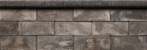 Rustic: <a href="https://hub.countymaterials.com/products/tribute-smooth-wall-system">Tribute Smooth Wall System</a> in Timeless with <a href="https://hub.countymaterials.com/products/prestige-coping-pavers">PRESTIGE Coping Pavers</a> in Galaxy