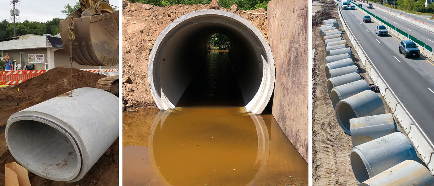 County Materials Reinforced Concrete Pipe