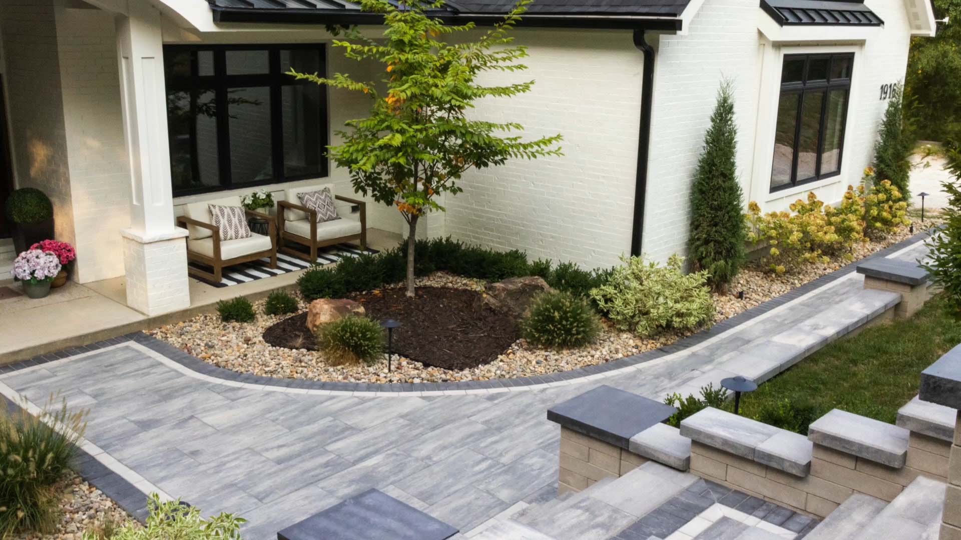 Contemporary Entrance