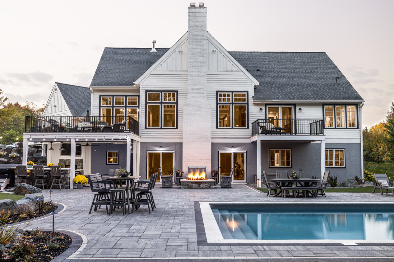 Resort-Style Pool Deck and Patio