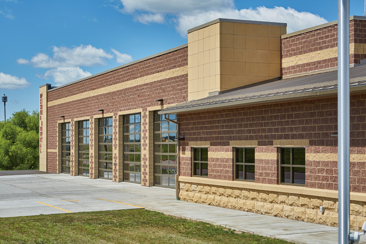 Community Fire Station Specifies Concrete Masonry for its Low Maintenance and Cost Effectiveness