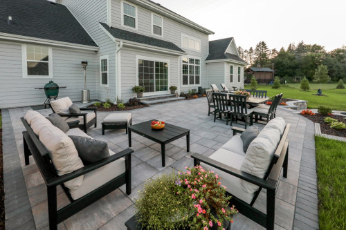 Two-Tier Backyard Patio